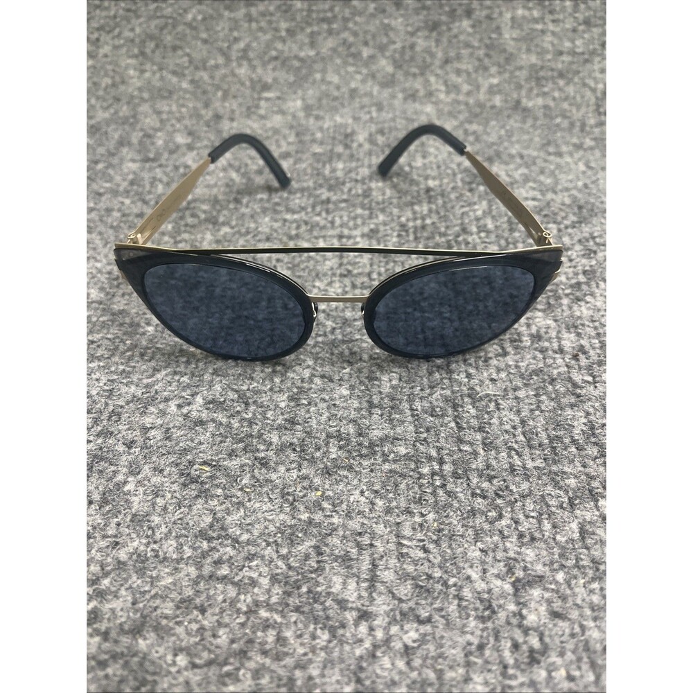 Ovvo Cateye 3817 Xana Sunglasses Green Gold Handmade Titanium Frame